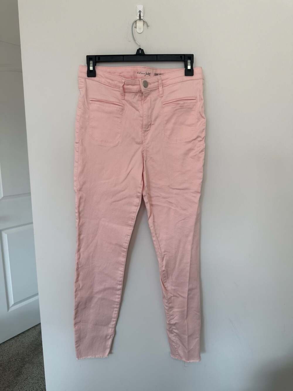 Maison Jules Skinny Ankle Jeans Pink Size 8/29